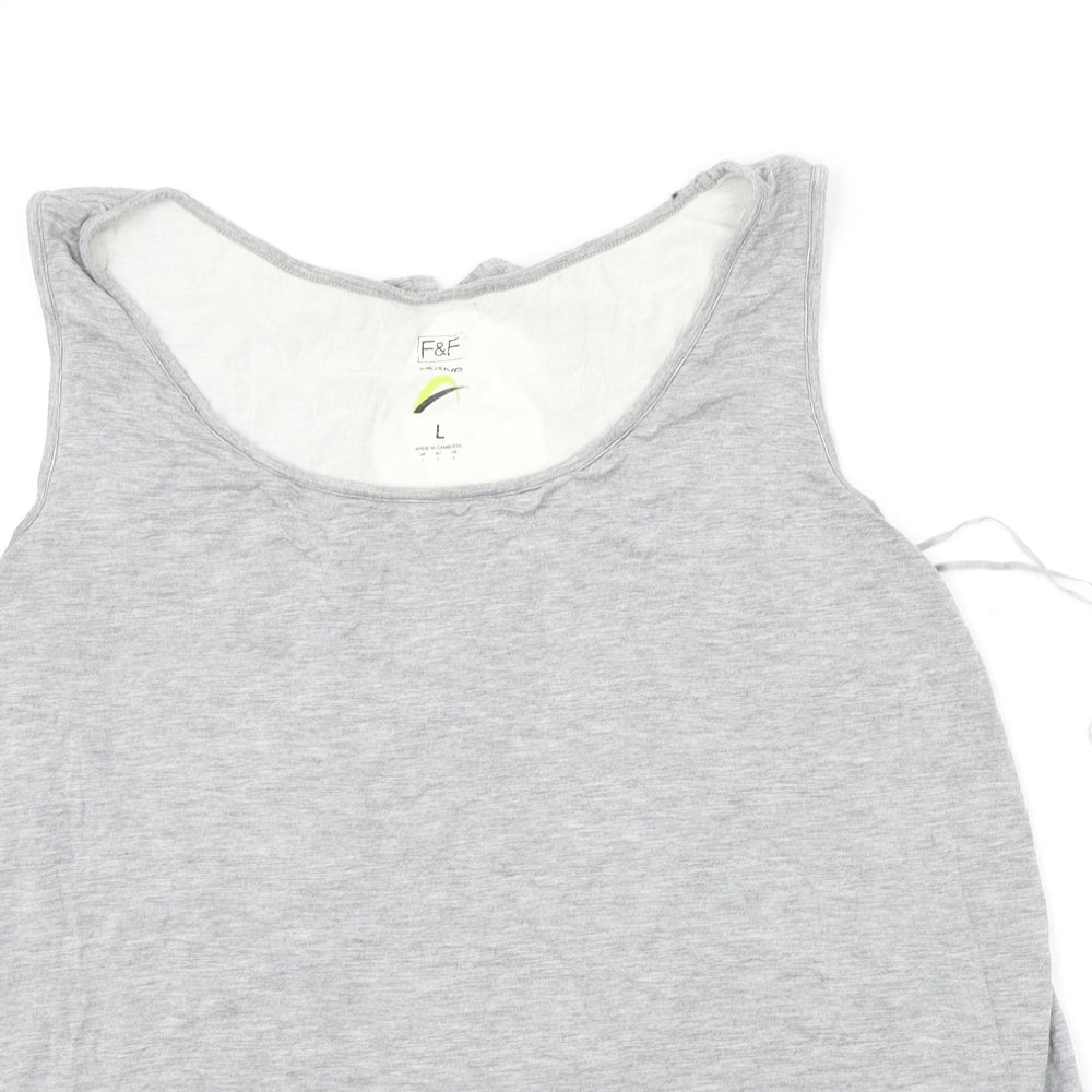 F&F Womens Grey   Pullover Jumper Size L