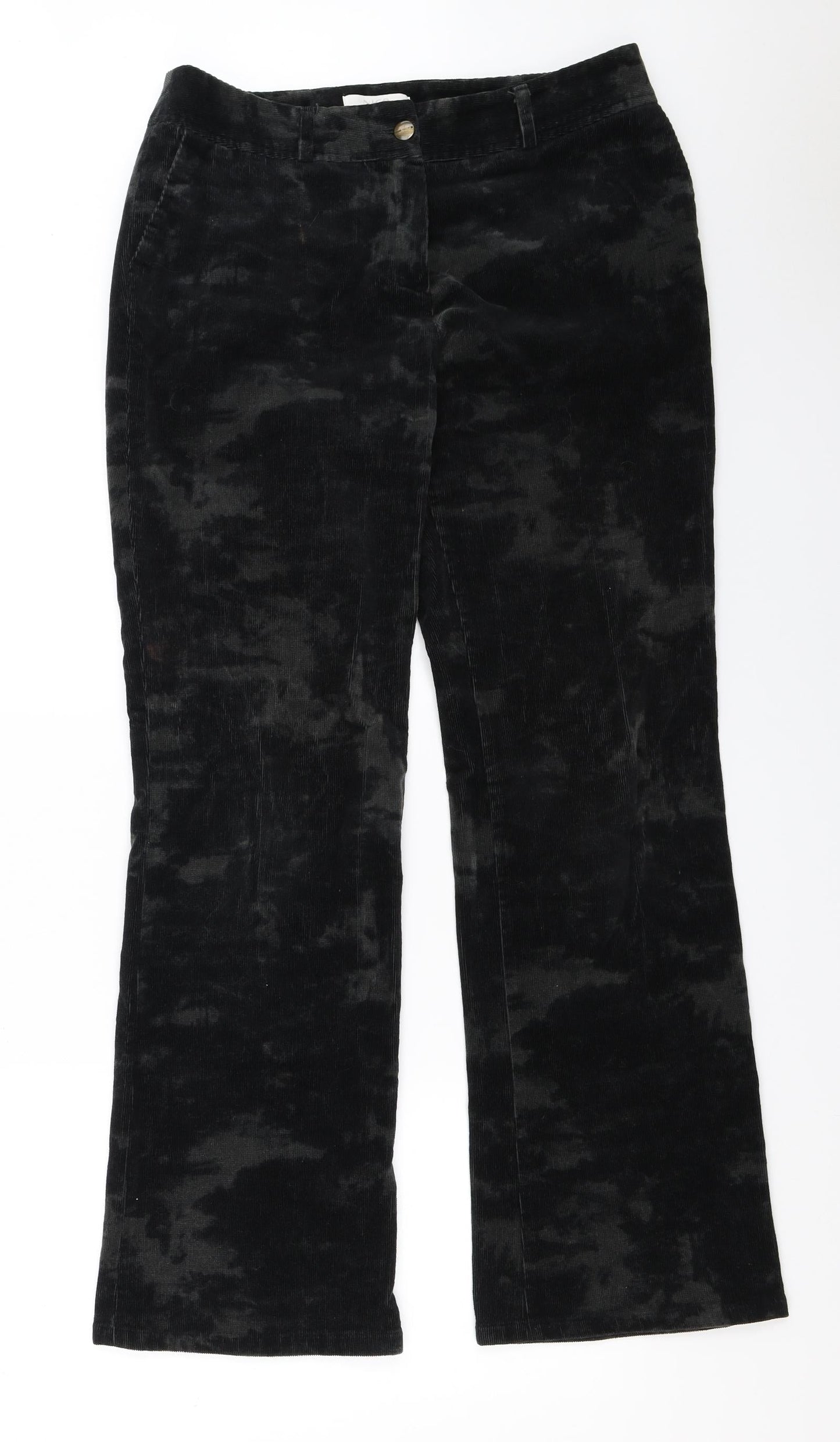 Nice Womens Black   Trousers  Size 16 L30.5 in