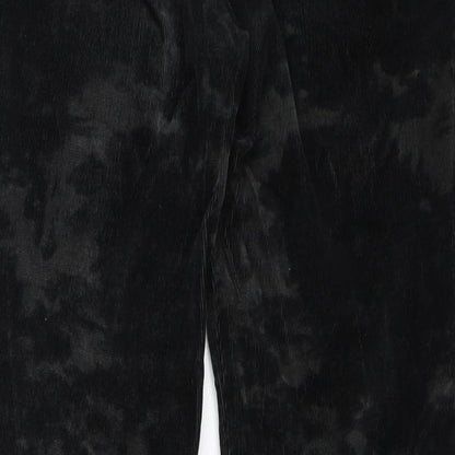 Nice Womens Black   Trousers  Size 16 L30.5 in