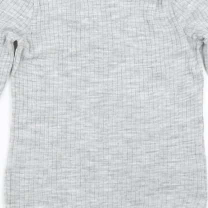 Womens UK Size 8 Atmosphere Grey Pullover Jumper