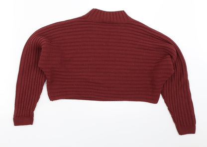 New Look Girls Red   Pullover Jumper Size 12-13 Years