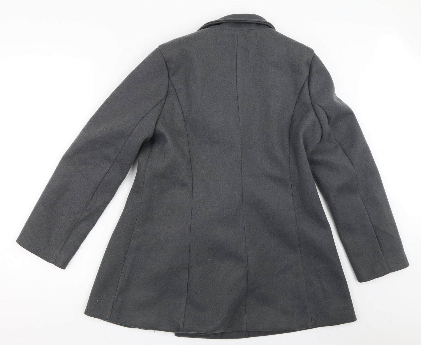 SheIn Womens Grey   Overcoat Coat Size M