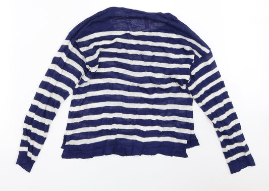 Womens UK Size XS H&M Blue Pullover Jumper