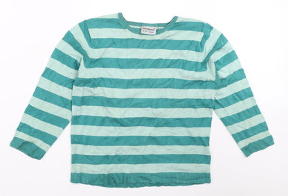 Womens UK Size 12 Atmosphere Green Pullover Jumper