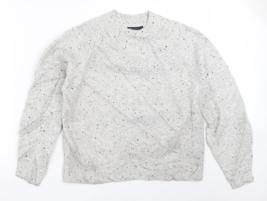 Womens UK Size M Marks and Spencer Grey Pullover Jumper