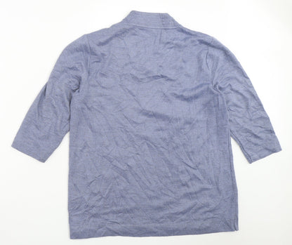 Womens UK Size 14 TIGI Blue Pullover Jumper