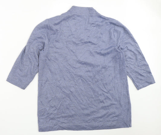 Womens UK Size 14 TIGI Blue Pullover Jumper