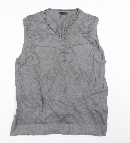 Gap Mens Grey   Vest Jumper Size XL