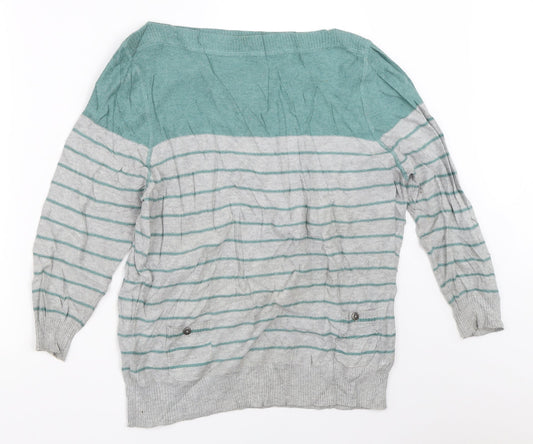 Womens UK Size 18 Debenhams Grey Pullover Jumper