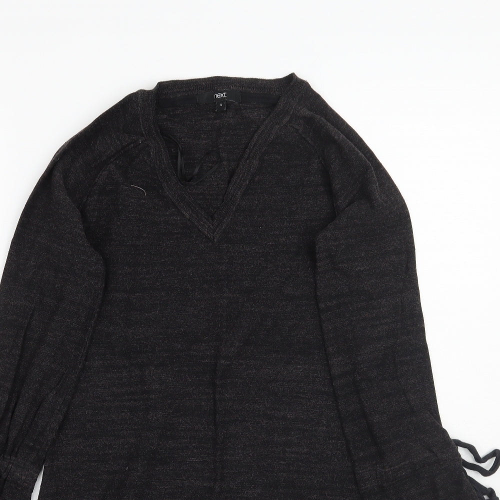 NEXT Womens Black   Jumper Dress  Size 6