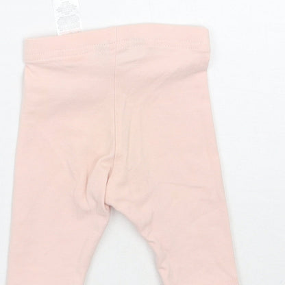 Primark Girls Pink   Capri Leggings Size 3-6 Months