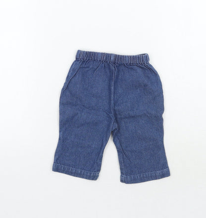 Cherokee Girls Blue   Capri Trousers Size 0-3 Months