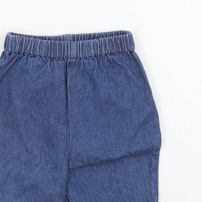 Cherokee Girls Blue   Capri Trousers Size 0-3 Months