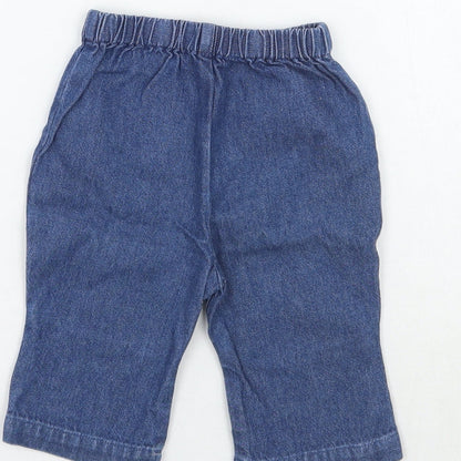 Cherokee Girls Blue   Capri Trousers Size 0-3 Months