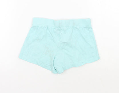 Primark Girls Blue   Sweat Shorts Size 5-6 Years