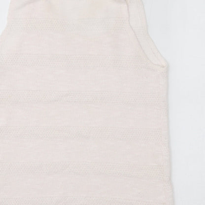 Womens UK Size 12 Topshop Pink Basic Tank