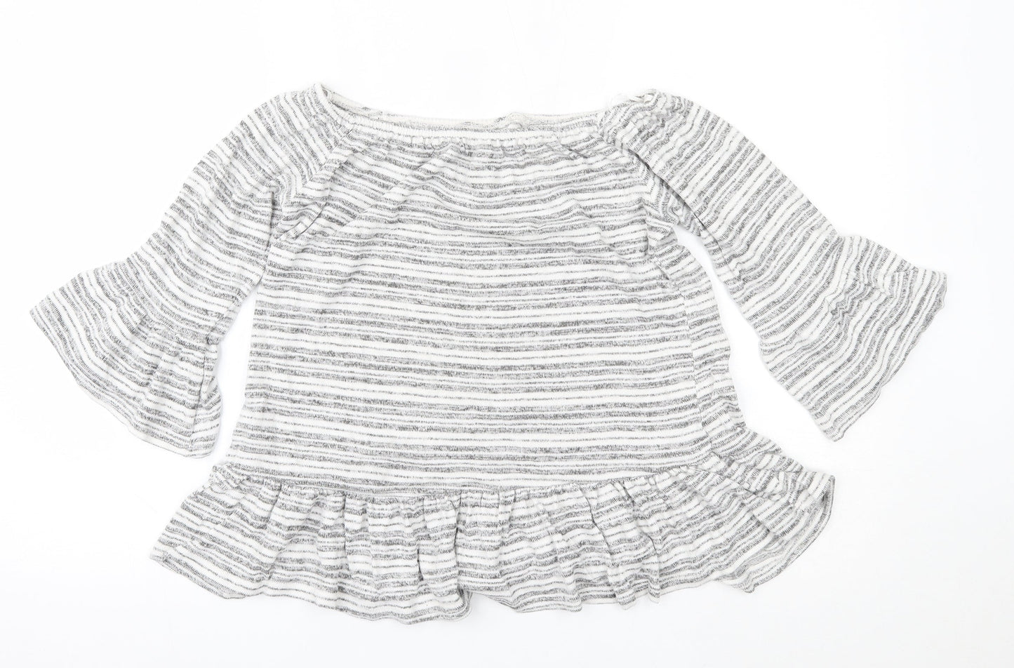 George Womens Grey   Basic Blouse Size 14