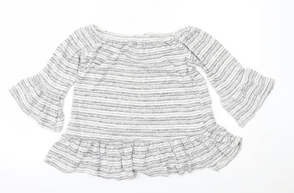 George Womens Grey   Basic Blouse Size 14