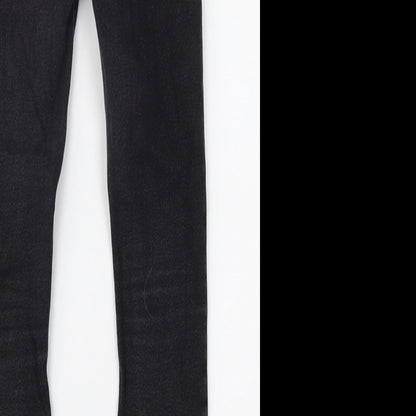 New Look Womens Black  Denim Skinny Jeans Size 8 L26 in