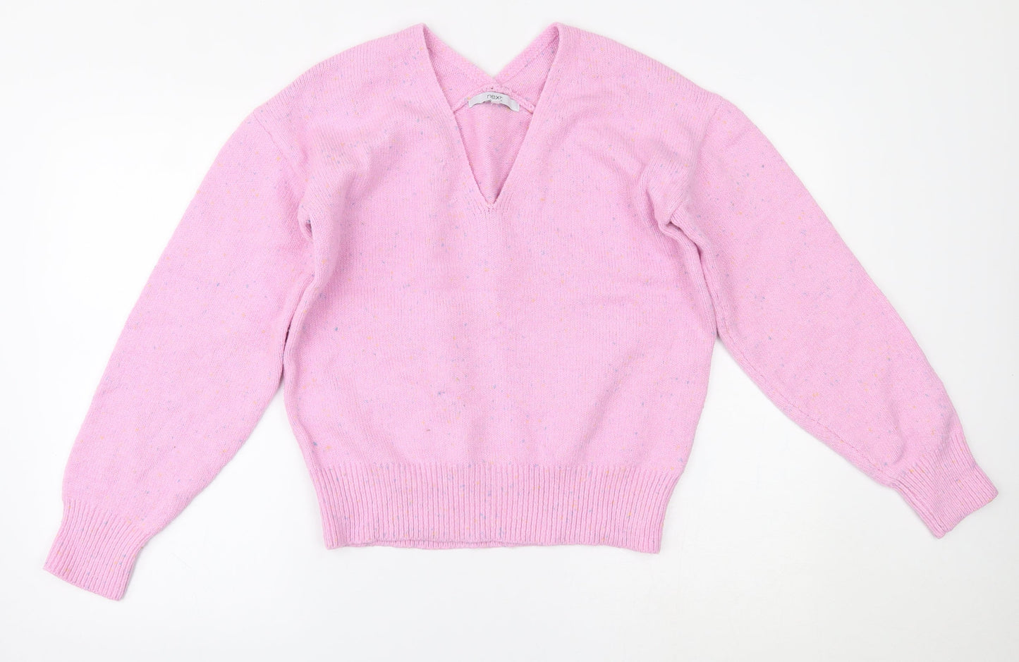 Womens UK Size S NEXT Pink Pullover Jumper