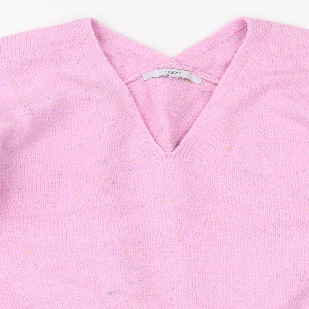 Womens UK Size S NEXT Pink Pullover Jumper