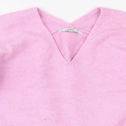 Womens UK Size S NEXT Pink Pullover Jumper