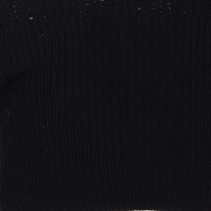 Womens UK Size 14 Papaya Black Pullover Jumper