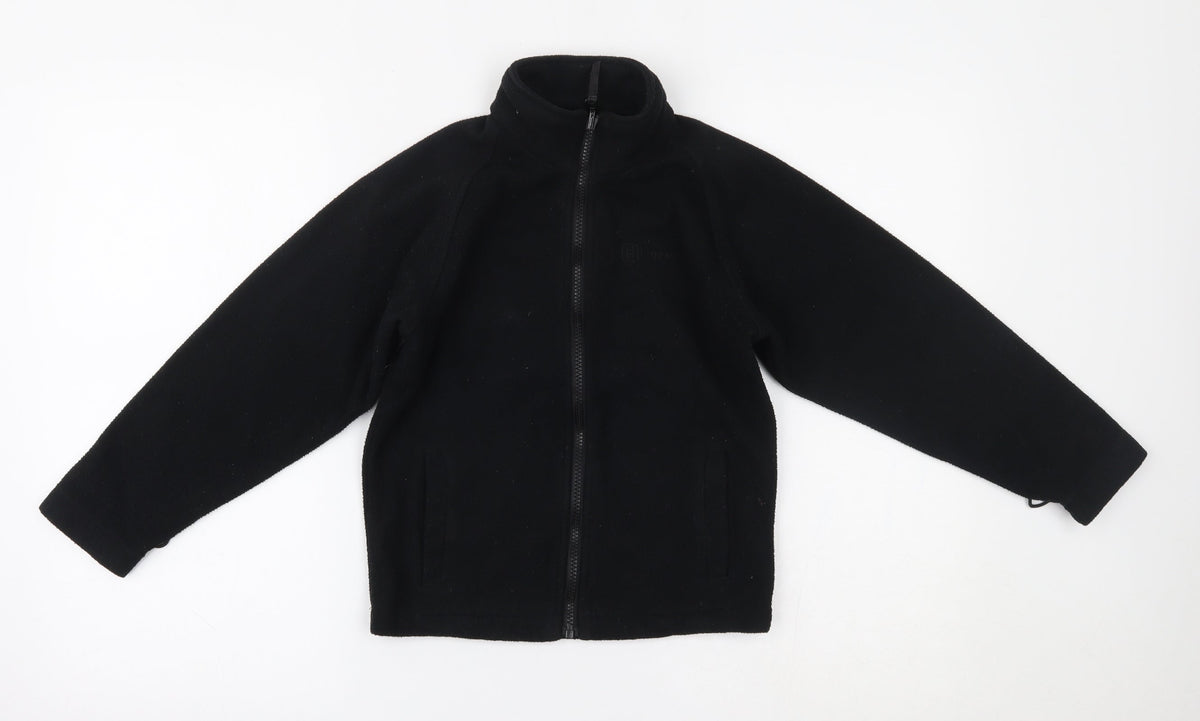Additional front view of Hi Gear boys’ black jacket, size 7-8, years