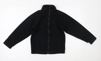 Additional front view of Hi Gear boys’ black jacket, size 7-8, years