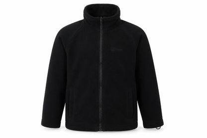 Front view of Hi Gear boys’ black jacket, size 7-8, years