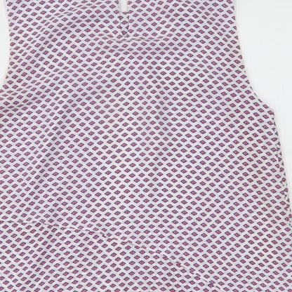 Womens UK Size S Mango Multicoloured Basic Tank