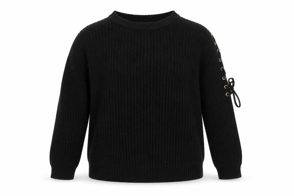 Womens UK Size L Primark Black Pullover Jumper