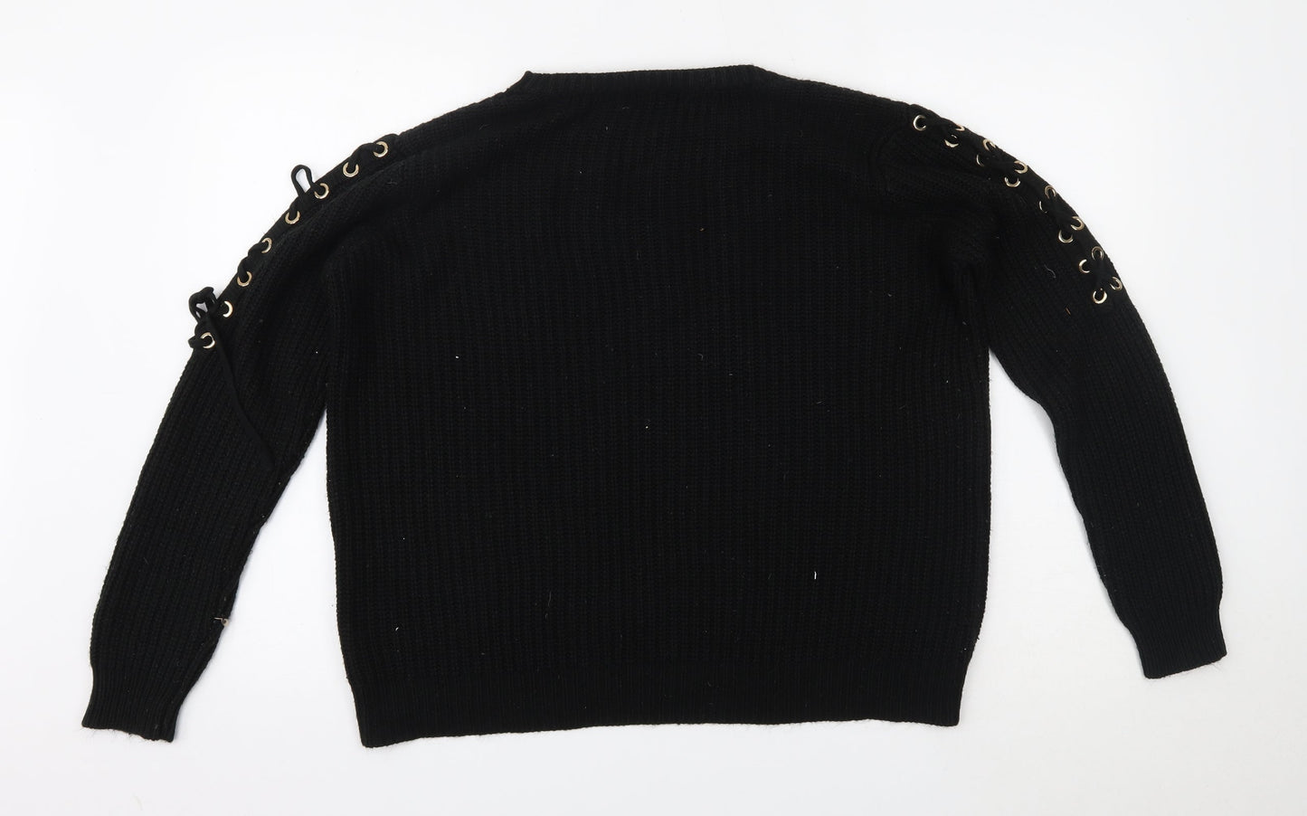 Primark Womens Black   Pullover Jumper Size L