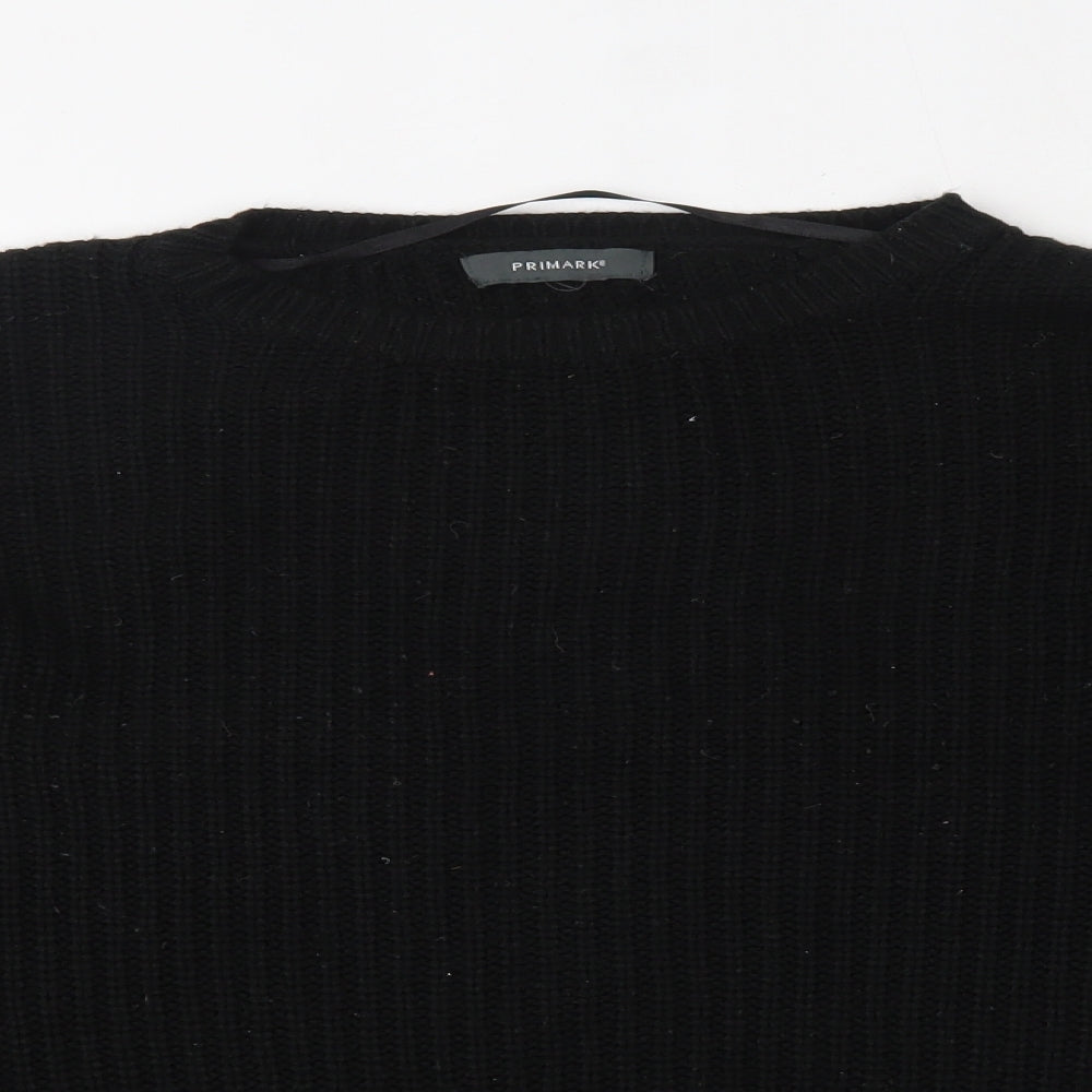 Primark Womens Black   Pullover Jumper Size L