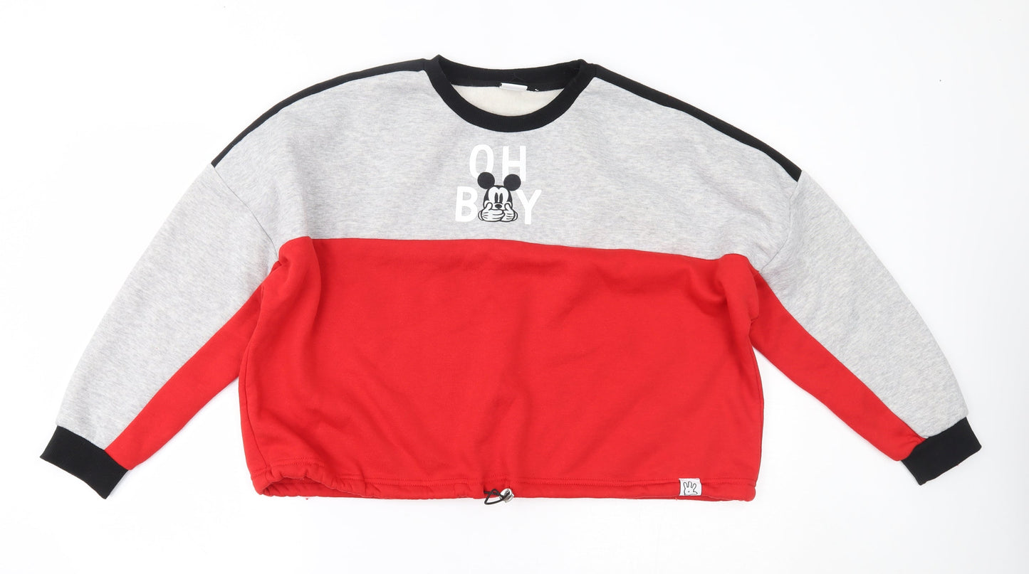 Primark Womens Grey   Pullover Jumper Size M