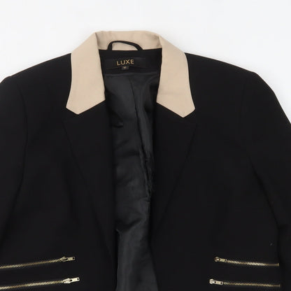 Womens UK Size 12 Dorothy Perkins Black Jacket