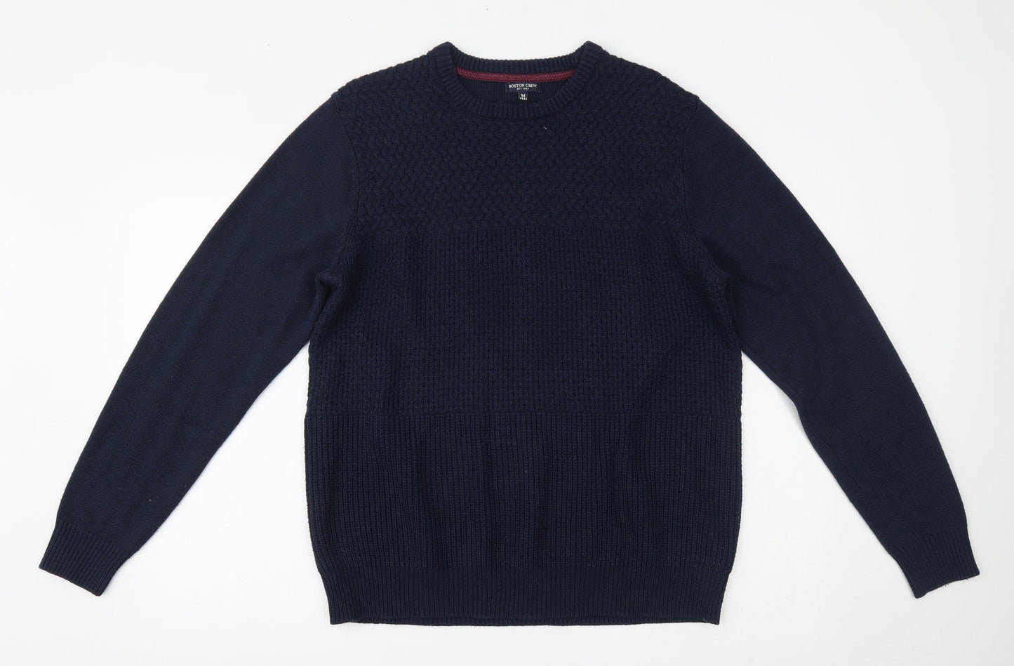 George Mens Blue   Pullover Jumper Size M