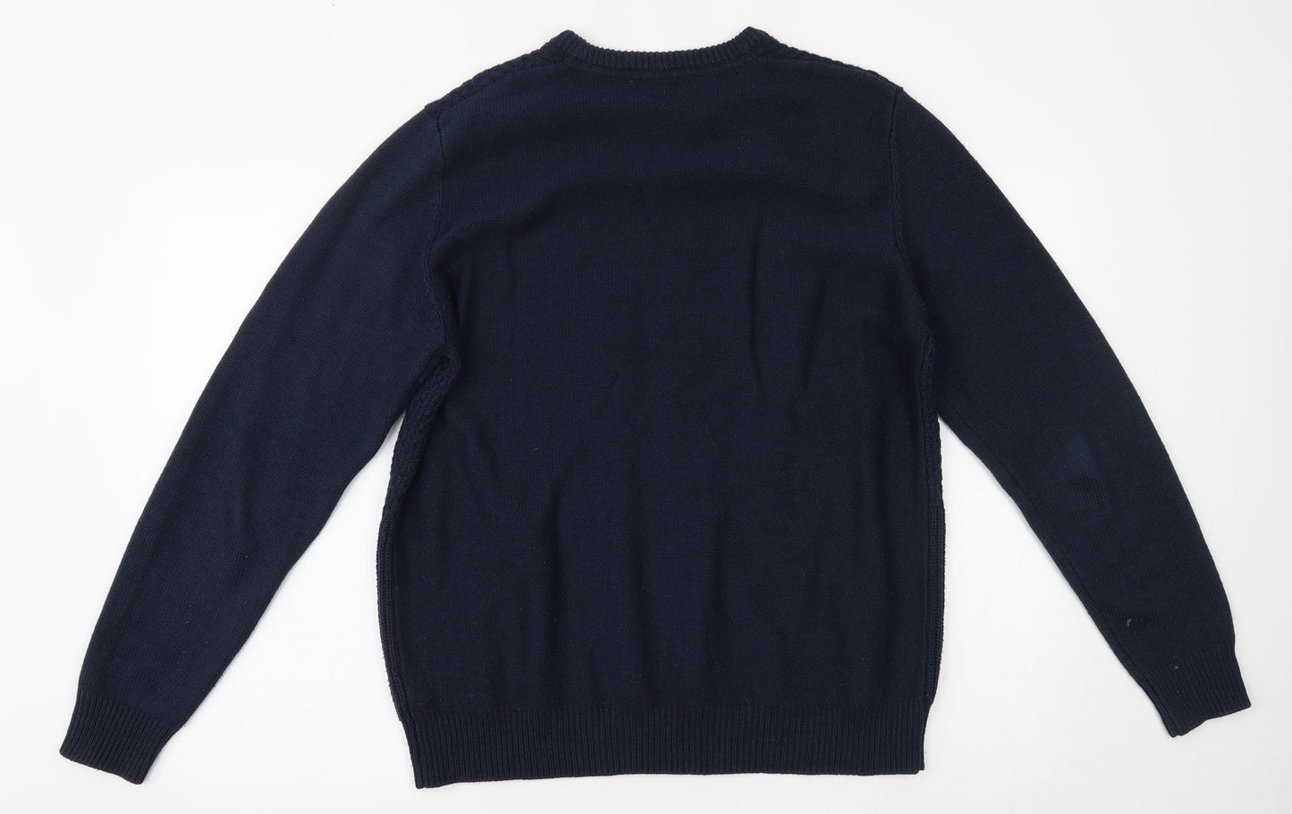 George Mens Blue   Pullover Jumper Size M