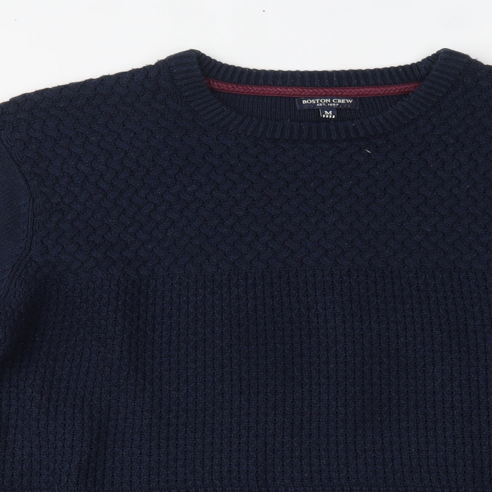 George Mens Blue   Pullover Jumper Size M