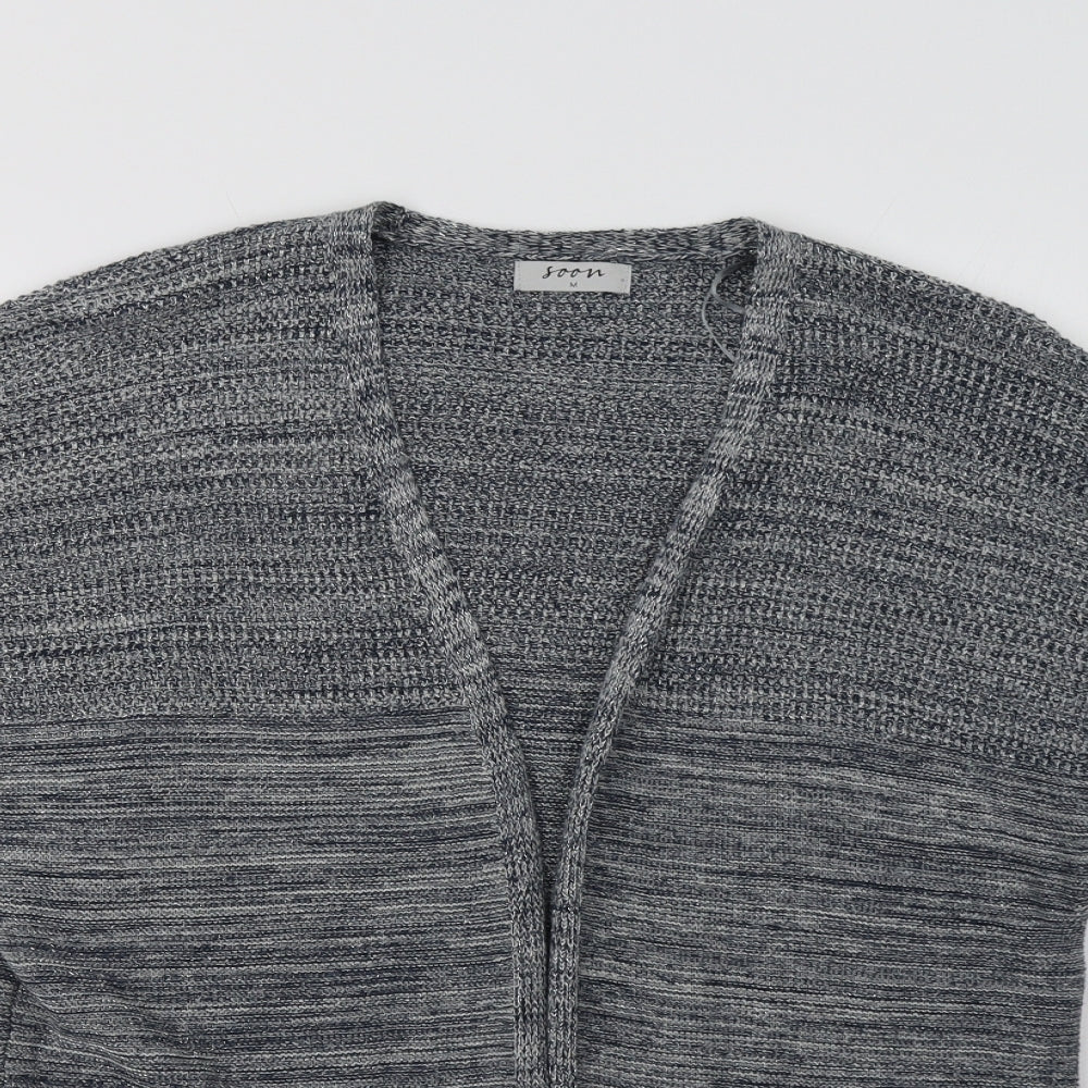 Womens UK Size M Soon Blue Cardigan Jumper