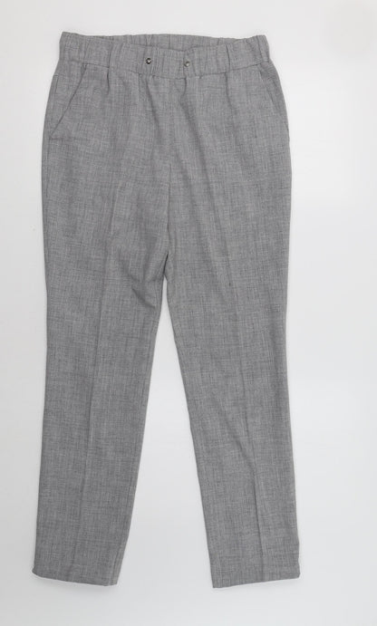 TU Womens Grey   Trousers  Size 10 L28 in