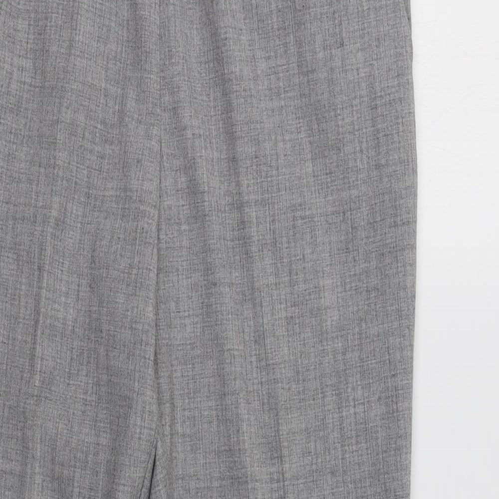 TU Womens Grey   Trousers  Size 10 L28 in