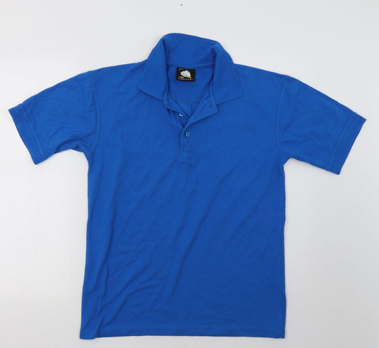 Orn Mens Blue    Polo Size S