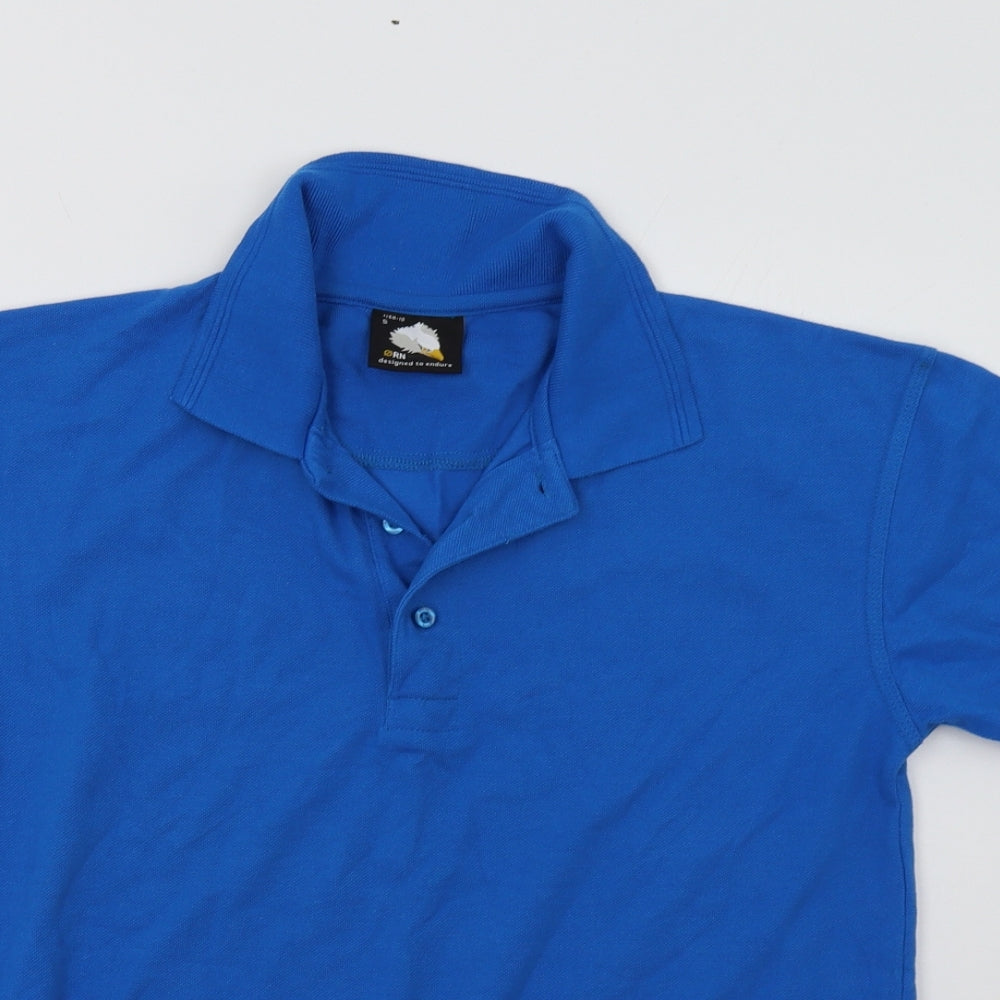 Orn Mens Blue    Polo Size S