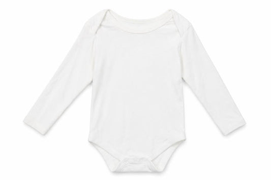 Front view of Primark Baby White Romper One-Piece, size 18-24, Months