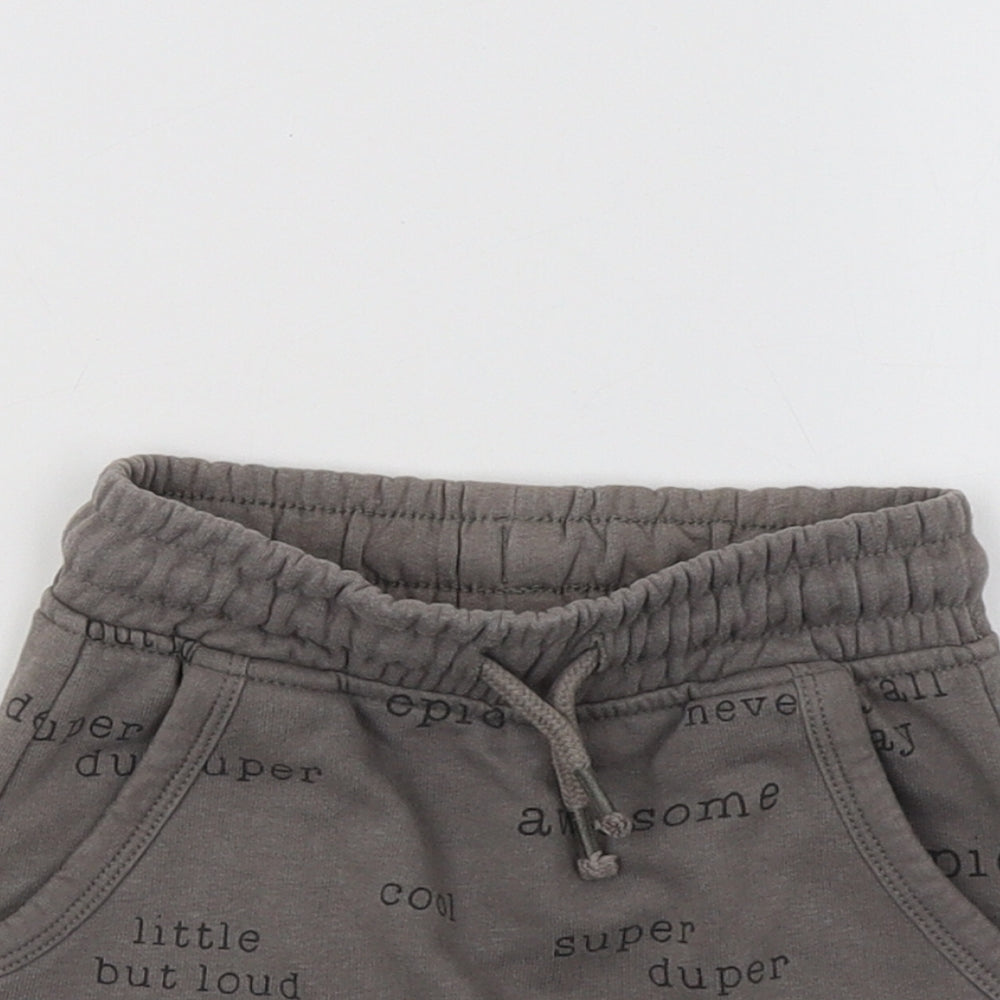George Baby Grey   Jogger Trousers Size 12-18 Months