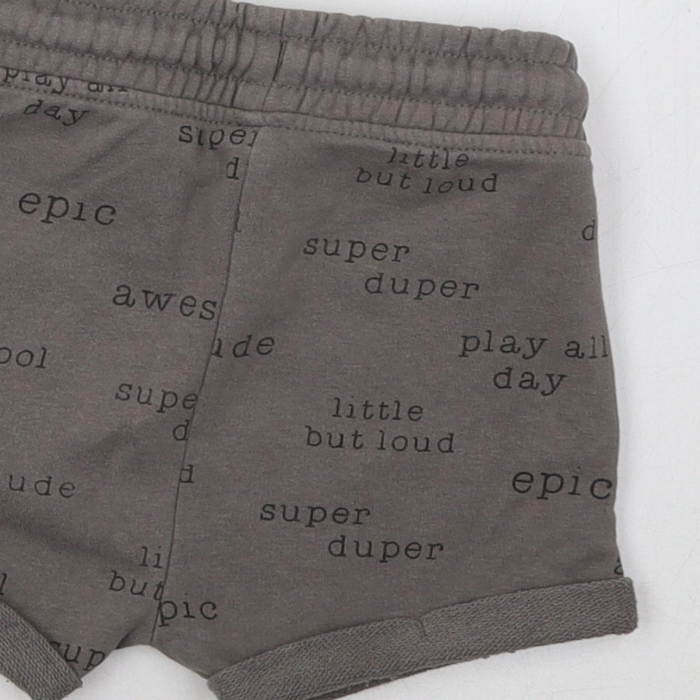 George Baby Grey   Jogger Trousers Size 12-18 Months