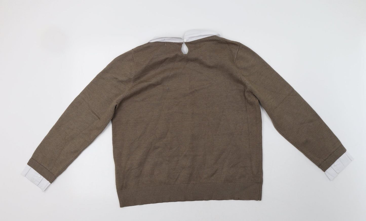 Primark Womens Beige   Pullover Jumper Size XL