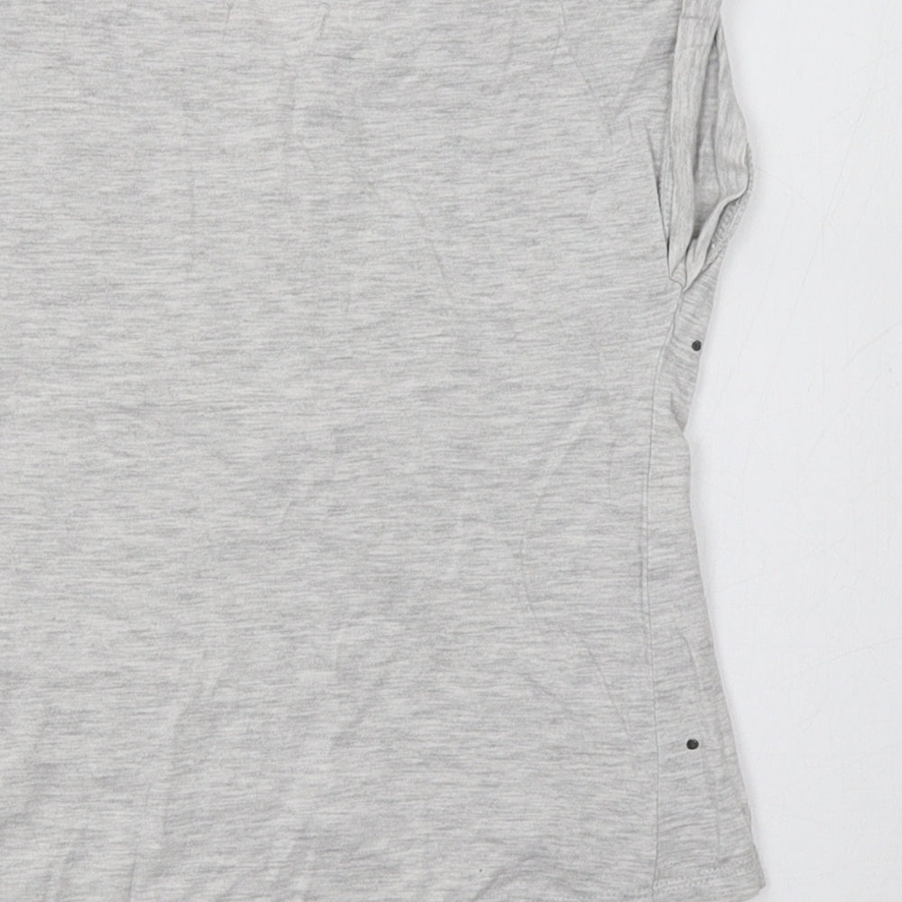 Cool Club Girls Grey   Basic T-Shirt Size 4-5 Years