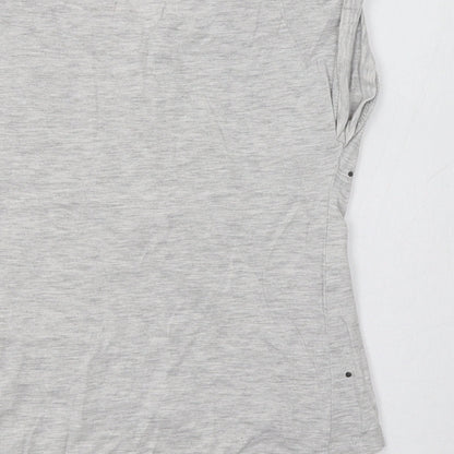Cool Club Girls Grey   Basic T-Shirt Size 4-5 Years